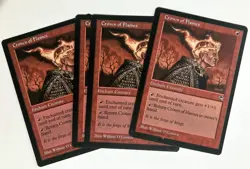 Crown of Flames (4) NM Tempest MTG Magic the Gathering - Image 1