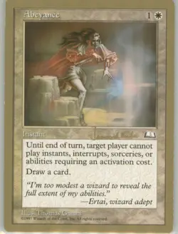 Abeyance Vintage LP Non-Foil Weatherlight World Championships MTG - Image 1