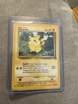 1999 Pokemon Jungle 1st Edition Pikachu #60/64 - Image 1