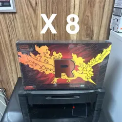 POKEMON TCG TEAM ROCKET'S MOLTRES UPC Ultra Premium Collection CASE USA SELLER! - Image 1