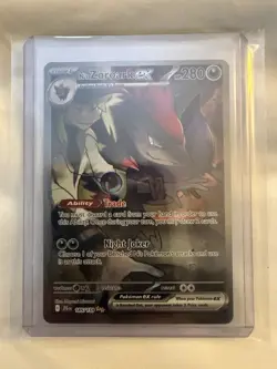 2025 Pokemon N's Zoroark ex Journey Together 185/159 Special Illustration Rare - Image 1
