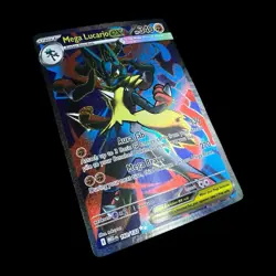 Pokemon TCG Mega Lucario EX 160/132 Ultra Rare Holo NM Mega Evolutions Full Art - Image 3