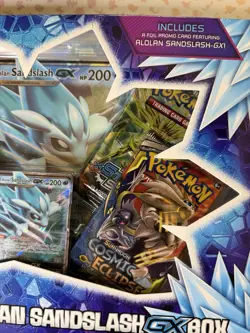 Pokemon TCG: Alolan Sandslash Gx Box Sealed (Unified Minds + Cosmic Eclipse) - Image 4