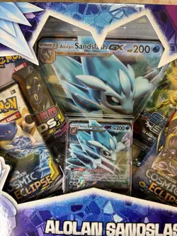 Pokemon TCG: Alolan Sandslash Gx Box Sealed (Unified Minds + Cosmic Eclipse) - Image 5