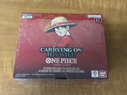 One Piece TCG OP-13 Carrying On His Will - Booster Box (English) NEW/SEALED! - Image 1