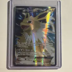 Pokemon TCG XY Generations Jolteon EX Full Art Holo Card 28a/83 Ultra Rare - Image 1