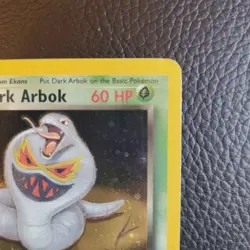 Dark Arbok 2/82 Holo 1st Edition Pokemon TCG Card Team Rocket Series LP - Image 4