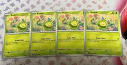 Pokemon Card Budew - 004/131 - ×4 - Prismatic Evolutions - Playset - Image 1