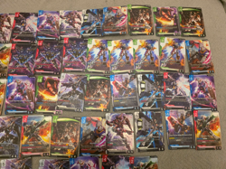 45x Gundam CCG LR Legendary Rare Cards GD01 Newtype Rising - Image 4