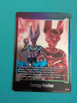 Beerus Energy Marker E01-06 Dragon Ball Super Fusion World TCG CCG Card - Image 2