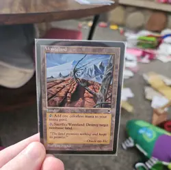 Magic the Gathering Wasteland Tempest 1997 Regular Card Lightly Played - Image 3