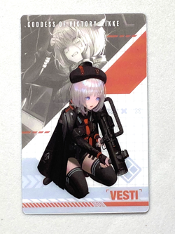 Vesti - Goddess of Victory: Nikke Tetra Plastic Card - Image 1