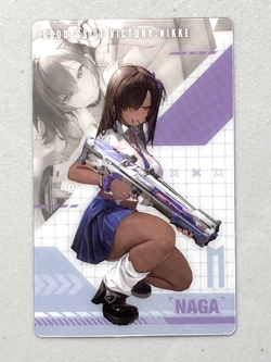 Naga - Goddess of Victory: Nikke Tetra Plastic Card - Image 1