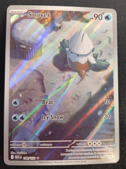 Snover 140/132 Me01: Mega Evolution Holo Pokemon Card NM - Image 1