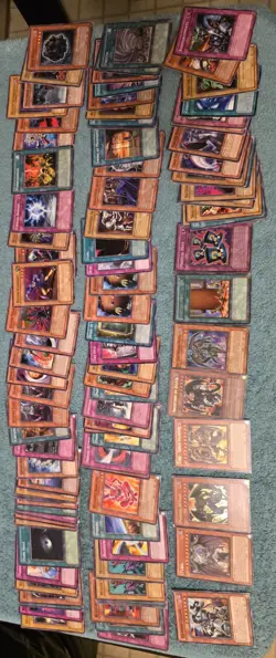 Huge Lot of yugioh cards 90 plus cards Fiends/Zombies/ Spells See Description - Image 1