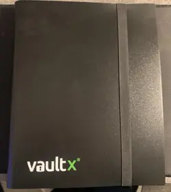 Vault X 9 Pocket Exo-Tec Zip Binder Black - 360 Card - Side Loaded - Image 1