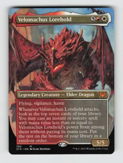 Velomachus Lorehold (Borderless)*Non-Foil* Strixhaven: School of Mages 283 NM - Image 1