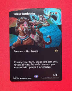 Temur Battlecrier #0372 x1, NM/Mint pack fresh, MTG Tarkir Dragonstorm, non foil - Image 1