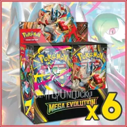Pokemon TCG: Mega Evolution Enhanced Booster Box Case 6 Boxes ME01 *IN STOC - Image 2