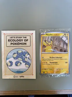 Pokemon x Natural History Museum Promo - Pikachu At The Museum + Ecology of Poke - Image 1