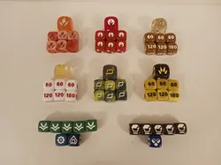 Pokemon TCG ETB Dice lot: Various sets, loose: read description - Image 1