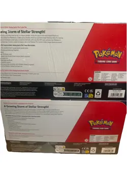 Lot Of 2 Pokemon Surging Sparks ETB & Booster Bundle Costco Sealed Box - Image 3