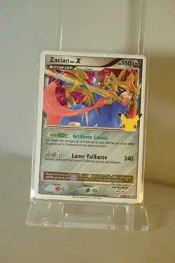 Carte Pokemon Zacian Niveau X Promo SWSH135 Celebrations FR NEAR MINT - Image 1
