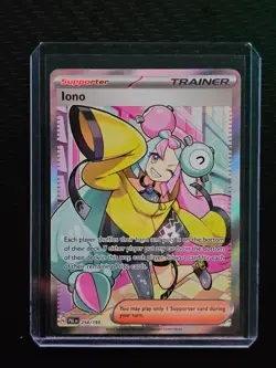 Pokemon TCG Iono Scarlet & Violet - Paldea Evolved 254/193 Holo Ultra Rare: Mint - Image 1