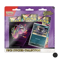 Pokemon Mega Evolution Ascended Heroes Tech Sticker Gastly PREORDER - LOT OF 4 - Image 1