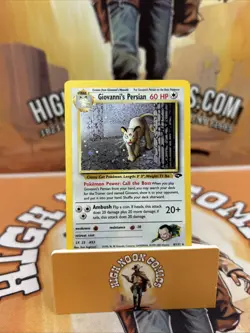 POKEMON TCG GIOVANNI’S PERSIAN HOLO 8/132 GYM CHALLENGE NM - Image 1