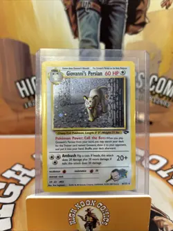 POKEMON TCG GIOVANNI’S PERSIAN HOLO 8/132 GYM CHALLENGE NM - Image 4