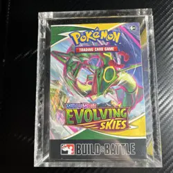 Pokemon Evolving Skies Build And Battle Box Sealed with Acrylic Case - Image 1
