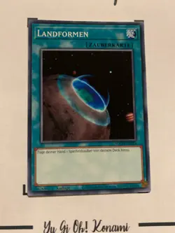 LANDFORMEN - 1. AUFLAGE SDCH-DE024 DEUTSCH Yu-Gi-Oh! CARD COMMON KONAMI - Image 5