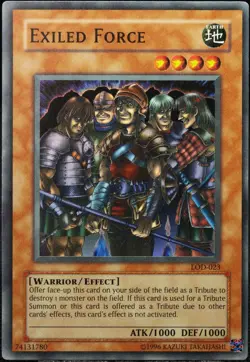 Yu-Gi-Oh Exiled Force LOD-023 Super Rare [NM-M] American OG Print | EN 2004 - Image 1