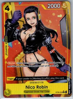 Nico Robin (Alt Art) ST29-009 English Egghead - One Piece Card - NM - Image 1