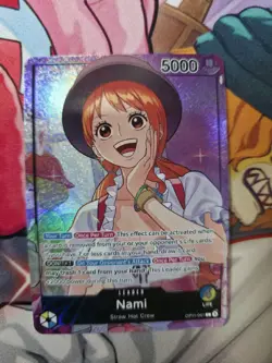 Nami OP11-041 Alt Art Whole Cake Island - One Piece Card Game Bandai Card Fest - Image 1