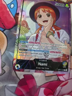 Nami OP11-041 Alt Art Whole Cake Island - One Piece Card Game Bandai Card Fest - Image 3