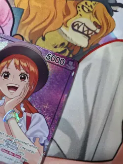 Nami OP11-041 Alt Art Whole Cake Island - One Piece Card Game Bandai Card Fest - Image 5