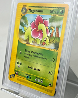 Gem Mint MEGANIUM 2002 Pokemon Expedition # 53 WOTC Rare Vintage e-Reader PSA 10 - Image 4