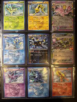 Pokemon Card Lot (Binder Page Collection) - Image 1