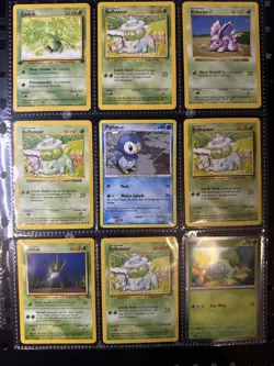 Pokemon Card Lot (Binder Page Collection) - Image 5
