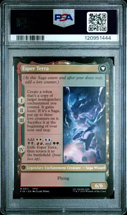 Esper Terra #0511 2025 Magic The Gathering MTG Final Fantasy Extended Art PSA 10 - Image 2