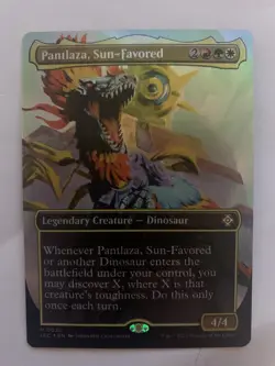 Pantlaza, Sun-Favored (Borderless, Foil) Commander: the Lost Caverns of Ixalan - Image 1