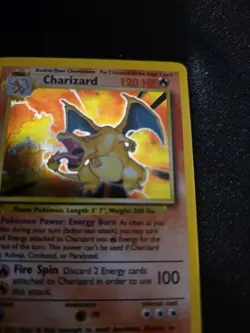 Pokemon TCG Charizard 1999-2000 Base Set Holo Rare Card 4/102 - Image 1