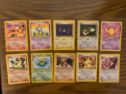 10 VINTAGE Pokemon Cards from Various Classic Sets!! - Image 1