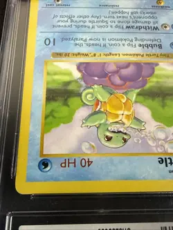 Pokemon Squirtle Base Set Shadowless 1st Edition #63 - CGC 9 - Mint - Image 5