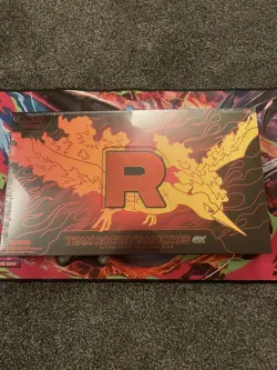 Pokemon TCG Team Rocket's Moltres EX UPC English Sealed - Image 1