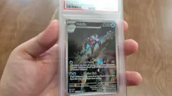 Palafin 225/091 Paldean Fates Illustration Rare Pokemon TCG PSA 10 Free Shipping - Image 2