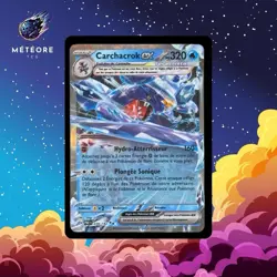 Carte Pokemon Carchacrok EX 038/182 PAR Ecarlate Violet Faille Paradoxe FR - Image 1