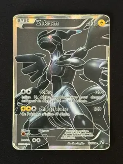 Carte Pokemon Zekrom 114/114 Full Art Noir et Blanc Fr - Image 2